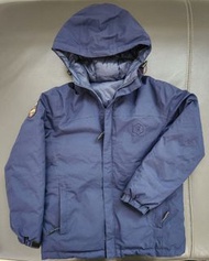 VR Traveler 雙面羽絨外套 8-10歲 110-130cm 男女中童 M 藍色 90%新淨