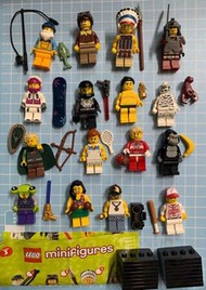中古二手 LEGO 8803 人仔一套16隻 Minifigures Series 3 樂高