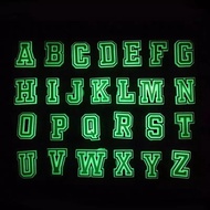 [LOCAL STOCKS] Crocs Glow in the Dark Numeric letter series Luminous Jibbitz shoe buckle jibbits