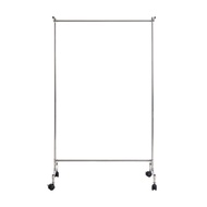 [ส่งกทม.+ปริมณฑล]ราวตากผ้าเดี่ยวสเตนเลส 120 ซม. พร้อมตะขอเกี่ยวอเนกประสงค์ 4 ตะขอ KASSA HOME รุ่น KW