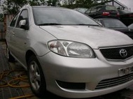 2004年TOYOTA VIOS E版 銀零件拆賣