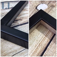 Khung tranh tự lắp nhựa giả gỗ size 40x50 cho tranh canvas. Khung tranh tô màu số hóa. Khung viền KH