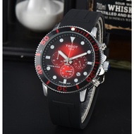 Tissot TISSOT Starfish Series Quartz Movement Men Women Same Style Rui Watch 45.5mm Stainless Steel Case Rubber Strap