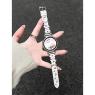 Suitable for Huawei gt6 Strap Winter New Style Metal Leather watch gt5 Wristwatch High-End Exquisite