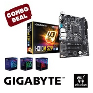 Gigabyte H310M S2P + Intel CPU Combo