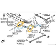 MAZDA ASTINA, 323 1990 REAR LATERAL ARM BUSH