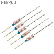 HEEPDD 5Pcs Metal Thermal Fuse RY TF Series 240℃ High Temperature Electronic Components 10A 250V