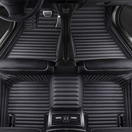 High-quality leather 5 Seat car floor mat for Lexus CT200h ES300h GS300 GS450h GX460 GX470 HS250h IS