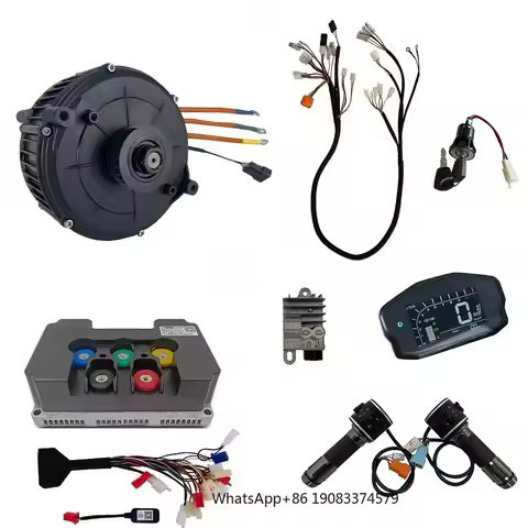 QS165 5000W Mid-drive Motor With Fardriver Controller ND72680B for Sur-ron Dirt Bike
