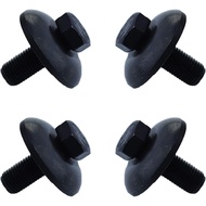 Adefol 4 Pack Bolts untuk Husqvarna Craftsman Lawn Mower Blade Bolt & Tractor Blade Bolt dengan Cupp