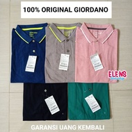 GIORDANO T-SHIRT MEN'S COLLARPOLO Original