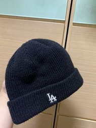 MLB 韓國製 毛帽  LA毛帽
