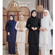 The Sultanah Baju Kurung Raya 2024 - Baju Kurung Lace Donna - Baju Kurung Raya 2024 Plussize