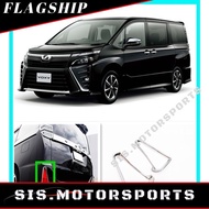 TOYOTA VOXY R80 Rear Bumper Refrector Garnish Trim Cover ABS CHROME 2 PCS Legendary Car Accessories