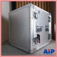 COMPACT M-12U 2 Front-Rear Covers Depth 19" Aluminum Surface RACK Deep 19" RACK12U Ai-Phaisan