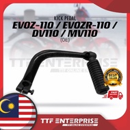 DEMAK EVOZ-110 / EVOZR-110 / DV110 / MV110 KICK STARTER PEDAL (OE) EVOZ EVOZR EVO Z EVO ZR DV MV KIC