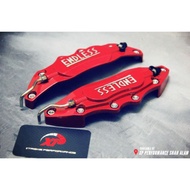 BRAKE CALIPER COVER ALUM ENDLESS RED SMALL