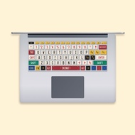 Miếng Dán Bìa Phím Máy Tính Bảng Microsoft Surface pro 11 Laptop 7 Book 3 Miếng Dán Bảo Vệ Phím Màu