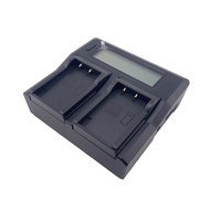 [KingMa] BLS1 / BLS5 / BLS50 Smart Dual Slot LCD Display Charger for Olympus batteries