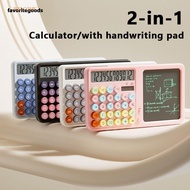 FAVORITEGOODS Scientific Calculator, With LCD Writing Board Large LCD Display  Calculator, Dual Powe