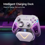 Bộ điều khiển PC EasySMX D10 - Tay cầm chơi game Bluetooth không dây Elite có TMR Rocker/Cò cắt đôi/