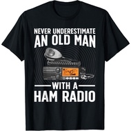 Ham Radio For Grandpa Men Amateur Radio Ham Operator T-Shirt