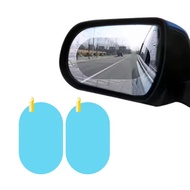 Car Rearview View Mirror Window Clear Protective Film Sticker Anti-Fog Waterproof Rainproof Car Accessories-Pair