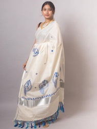 PRE ORDER 30 DAYS -  KERALA COTTON SAREE WITH  EMBROIDERY