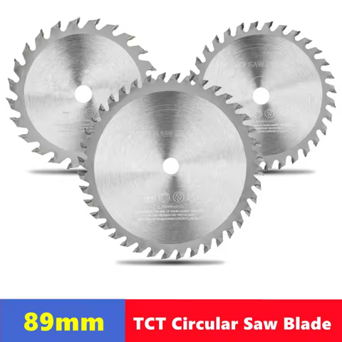 1pcs circular saw blade 89mm aperture 10mm 24T/32T for angle grinder TCT saw disc Hard alloy incline