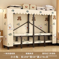 superior products【Installation-Free】Bedroom and Household Cloth Wardrobe Thickened Steel Pipe Reinforced Folding Wardrob