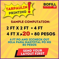⭐ RUSH!! TARPAULIN PRINTING
