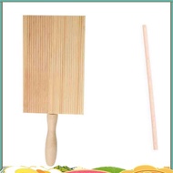 Italian Gnocchi Board Wood Kitchen Baking Tool Pasta Maker Professional