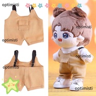 OPTIMISTI 1 Set Fashion Cotton Pants Casual Wears Overalls 7 Styles Accessories Clothes Suits