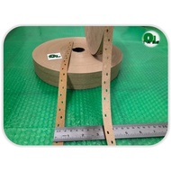 Gummed Tape/ VENEER Tape/ isolasi plywood (16mm x M)