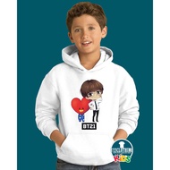 BTS BT21 Tata Taehyung V-313 Cloth Children's Hoodie Jacket