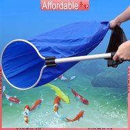 GLO Aquarium Koi Sock Net Fishing Net Fish Landing Net Catching Net Soft Mesh Basket