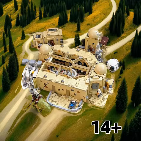 3187PCS Mos Home Decoration Model Compatible 75290 Birthday Gifts