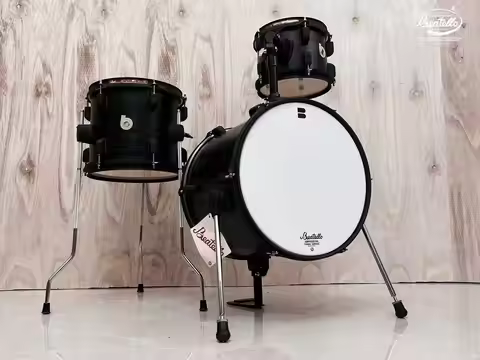 JBK Small-sized 3Pcs Bass Drum & Tom-toms Drum Set Beginners High Quality Percussion Instrument Jung