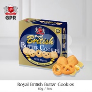 [FRESHLY BAKED] GPR Royal British Homemade Butter Cookies in Box weight 50g 80g Biskut Biscuit Premium Export Quality Rich and Buttery Original Wedding Door Gift Hadiah Kenduri Kahwin [001/002/050]