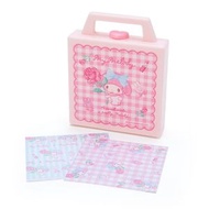 SANRIO - My Melody 日版 文具 便條紙 連盒 memo pad 小物盒 手提 收納盒 美樂蒂 便簽