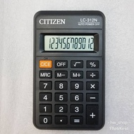 Kalkulator Citizen LC 312 . Kalkulator kecil 12 digit