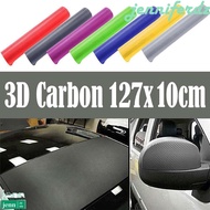 JENNIFERDZ Carbon fiber film 127cm*10cm Wrap Sheet Roll Film 3D Vinyl Decal