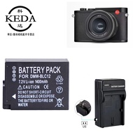 Suitable for Leica Leica V-LUX4 V-LUX5 TYP114 Q Q1 Camera Battery+Charger BP-DC12