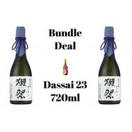 📢4.4 Bundle📢 Dassai 23 (720ml/1800ml) 獺祭 **Fresh Product 2024**