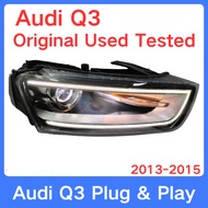 Audi Q3 headlight q3 HeadLamp Left Right Tested Plug & Play Original Used 2013-2015