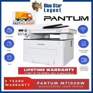 Pantum M7100DW 7100 MONOCHROME LASER PRINTER Life Time Limited Warranty PRINT/COPY/SCAN/DUPLEX/NETWORK/WI-FI