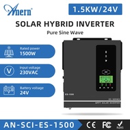 Anern 1KW/1.5KW hybrid inverter MPPT solar Inverter 12V/24V Pure Sine Wave Inverter 230Vac Output 15