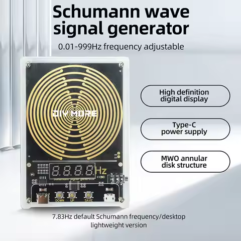 DC 5V 0~100000Hz Schumann Wave Generator For Home/study Sine Frequency Modulation Resonance Frequenc