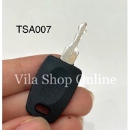 Unlock key for password lock type TSA007, TSA002