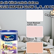 ICI DULUX INSPIRE INTERIOR GLOW 18 Liter French Manicure / Embrace / Pearberry
